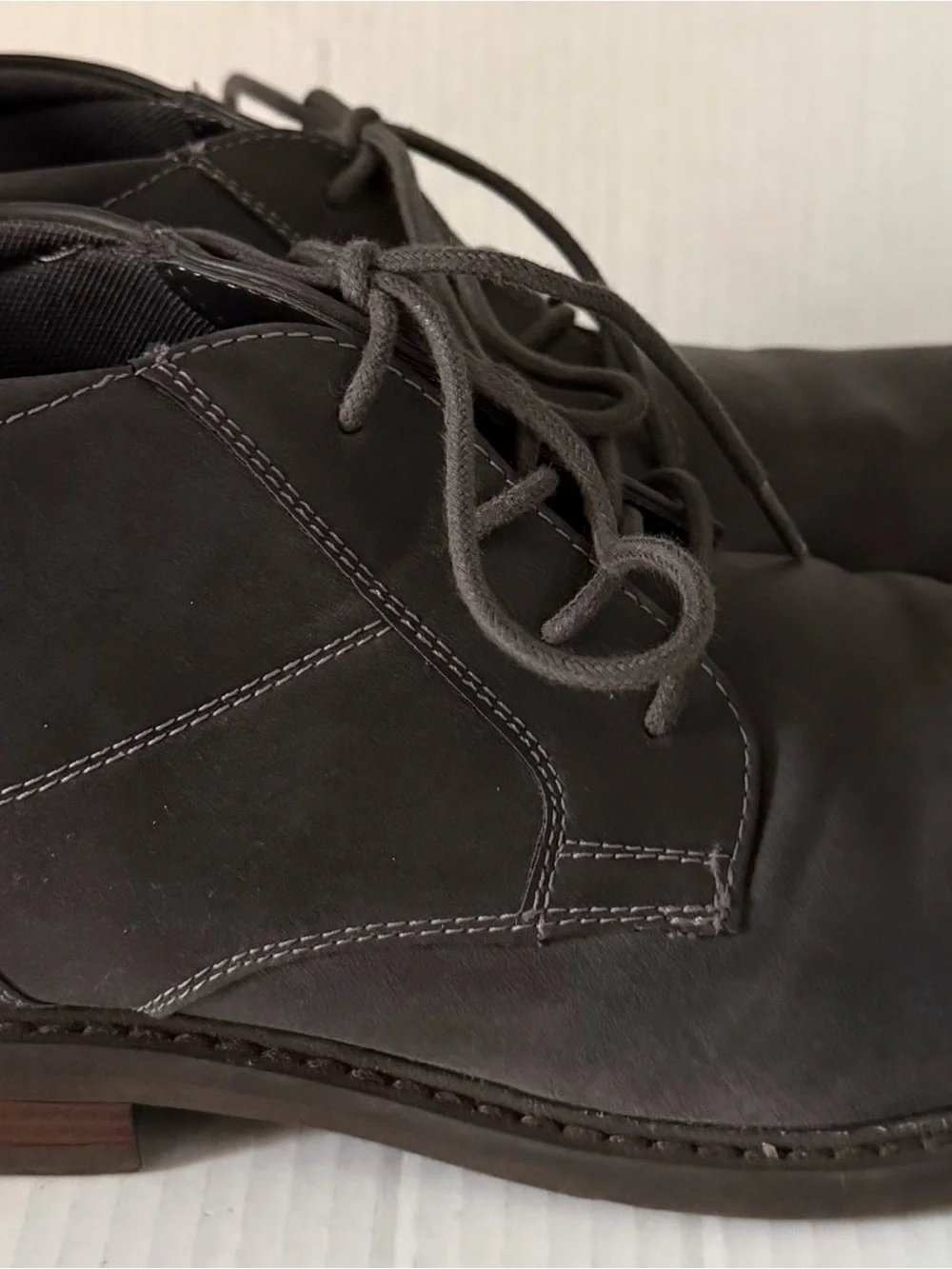 Dexter Men's Black Lace-Up Casual Leather Shoes